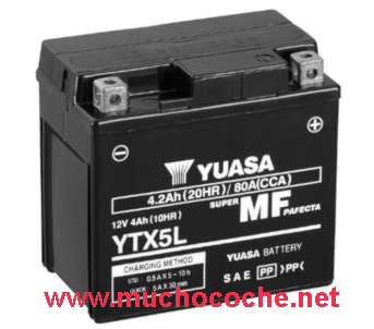 Yuasa Moto MF YTX5L