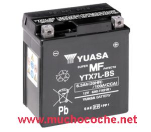 Yuasa Moto MF YTX7L-BS