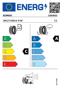 106465 204x300 - KUMHO HS52 Ecsta -91V - KUMHO HS52 Ecsta -91V