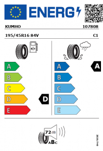 107808 204x300 - KUMHO HS52 Ecsta XL -84V - KUMHO HS52 Ecsta XL -84V