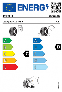 14867 204x300 - PIRELLI P7 Cinturato (*) -91V *RunFlat - PIRELLI P7 Cinturato (*) -91V *RunFlat