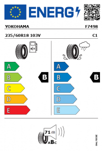 26094 204x300 - YOKOHAMA Advan Sport V105 (MO) -103V - YOKOHAMA Advan Sport V105 (MO) -103V
