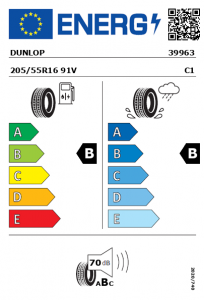 39963 204x300 - DUNLOP Sport Bluresponse (VW) -91V - DUNLOP Sport Bluresponse (VW) -91V