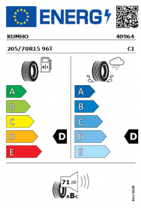 40964 204x300 - KUMHO KL33 Crugen Premium -96T - KUMHO KL33 Crugen Premium -96T
