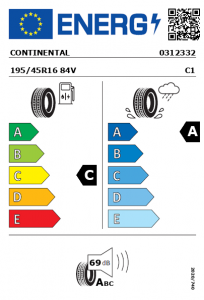 105357 204x300 - CONTINENTAL UltraContact XL -84V - CONTINENTAL UltraContact XL -84V