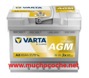Varta Silver AGM A8