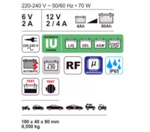 Cargador Ferve F2505 2